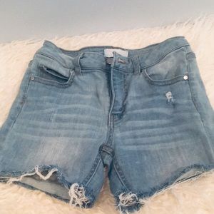 Rsq Blue Jean Shorts